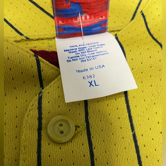 Vintage New York Yankees official mlb majestic baseball jersey made in USA - Picture 4 of 7